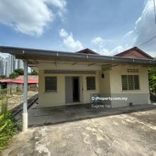 Corner Single storey Bungalow house