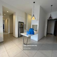 Partly furnished unit