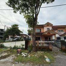 Double storey corner lot in taman serendah makmur