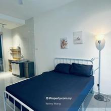Fully furniture sky tree studio for rent in bukit indah
