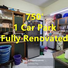 Medan Samak - Fully Renovated - 750' - 1 Car Park - Jelutong