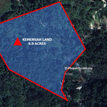 Tranquil 6.9 Acres: Prime Kemensah Land with River & Endless Potential