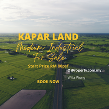Kapar Medium or Heavy Industry Land For Sale