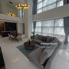 Unique layout, rare unit in KLCC area, Partially furnished