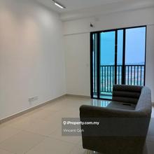 Unit Come With Fully Furnished & Kitchen Cabinet