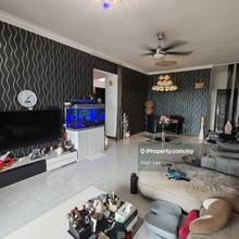 Permas Ville Middle Floow Fully Furnished 3-Bedrooms Unit For Sale