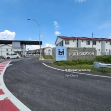 2 storey house nearby lukut pd town 4 bedrooms 3 bathrooms, new hosue