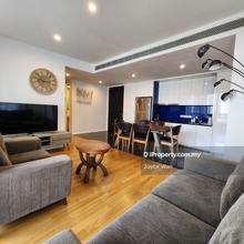Nice fully furnished unit within Arcoris retail and 163 shopping mall