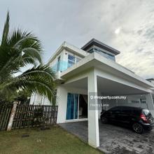 Mydiva Perdana Lakeview East Corner Lot with Big Land Behind No House