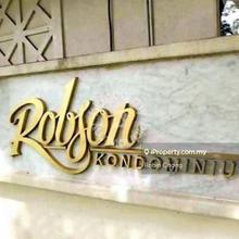 Seputeh Persiaran Syed Putra Robson Condo unit for auction