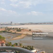 Klebang Ocean Palm Condo Seaview 3room 2bath 1050sqft Freehold Furnish