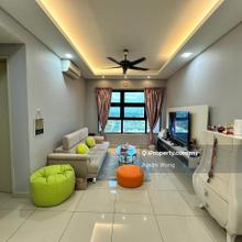 Fully furnished Renovated D'aman Residence 100% Loan Puchong Taman Mas