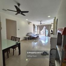 3 Bedrooms 2 Bathrooms, 2 Car Parks, Fully Furnished, Repainted