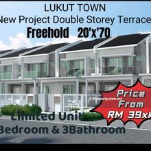 New Double Storey Terrace House Lukut Town Port Dickson