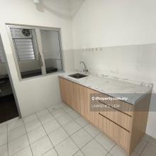 Serunai unit with wet and dry kitchen and cabinet
