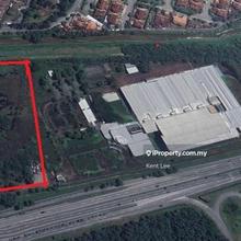 5 acres inudstrial land in Shah Alam for sale