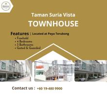 Suria Vista, 3 Storey Townhouse @ Paya Terubong, Paya Terubong