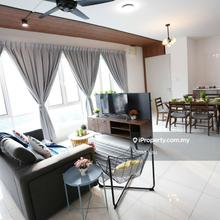 Corner unit with nice views, repainted 