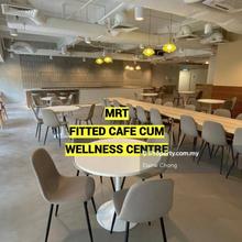 MRT. Fitted cafe and Fitted beauty wellness centre