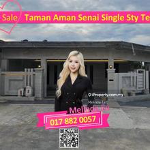 Senai Taman Aman Senai Renovated Single Storey Terrace Corner 4bed