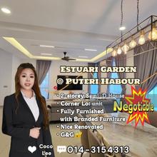 Estuari Garden @ Puteri Habour @ Corner Lot Semi-D unit