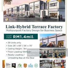 Link Terrace Factory For Sale In Sepang