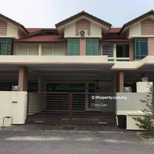 Promenade villa Tanjung lumpur double storey house for rent .