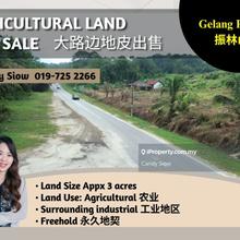 Gelang Patah 3 acres Zoning Industrial Land