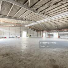 150amp cf Pandamaran Port Klang 16000sqft Warehouse Factory Rent