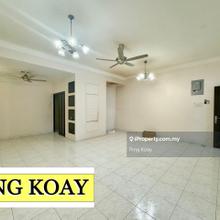 3 Storey Link Terrace, Built Up 2800sft, Original Condition 