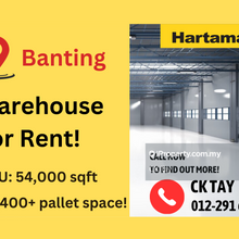 Warehouse For Rent @ Banting, Selangor