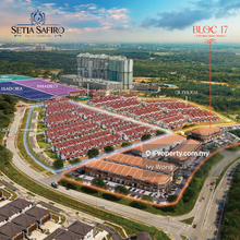 Bloc 17 @ Setia Safiro cyberjaya Hugu shoplot for rent