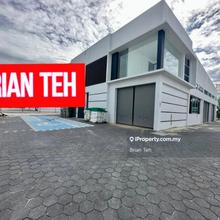1.5 Storey Light Industry Semi D Rent at Valdor Batu Kawan
