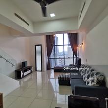 Fully Furnished, M city corner unit, Duplex