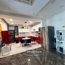 Fully furnished quality furniture nicely renovated unit  high floor 