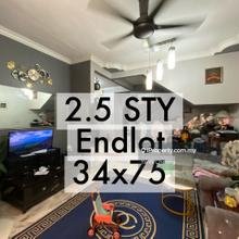 Bandar Menjalara, Endlot, 34 x 75, Renovated, Kitchen Extended
