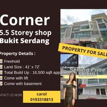 With Basement Corner 5.5 Storey Shop Lot 