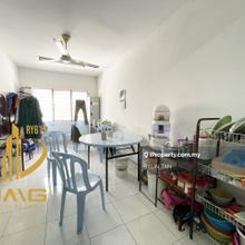 Full Loan Renovated Level 1 Aman Perdana flat for sale Value Buy