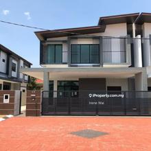 Unoccupied New Semi-D @ Le Chateau Ipoh Town For Sales