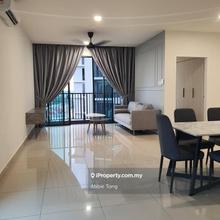 Aratre 2r2b fully furnished with ID near lrt & evolve mall
