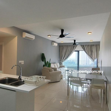 Fully furnished home facing park, cozy living environment 