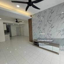 Fully Renovated Cheng Ria Apartment With Kitchen Cabinet & Tiles