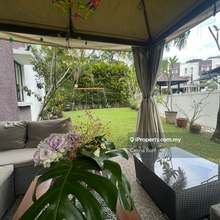 Modern link house with big land backyard