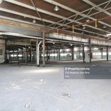 Detached factory for Rent @ Perai