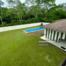 Have swimming pool and big garden