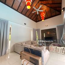 Bungalow with Private Pool, High Ceiling Features, 24 Hrs Security