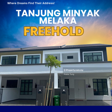 Freehold Rm0 Downpayment Double Storey nr Tanjung Minyak Cheng Melaka