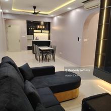 Fully-furnished con/do/ at sentul for rent
