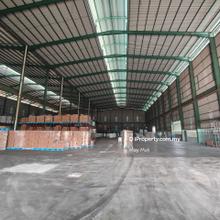 Large High Roofing Gas Pipeline Factory Warehouse Kelemak Alor Gajah 