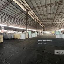 Telok Gong Klang Detached Factory Warehouse with 2 Sty office 800amp